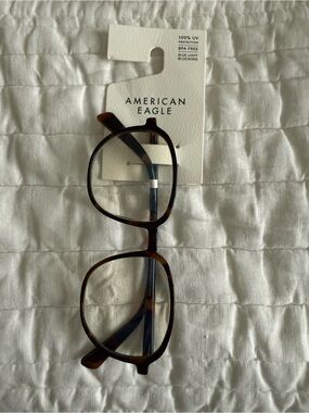 American Eagle Tortoiseshell Blue Light Blocking Glasses